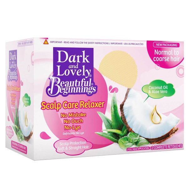 Dark and Lovely Beautiful Beginnings Relaxer Kit